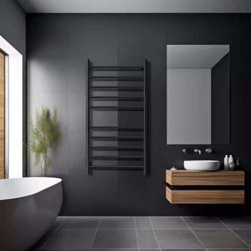 Полотенцесушитель Secado Триада 4 электрический L/R хром, Выбрать размер: 40х60, Ориентация: левая, изображение 3