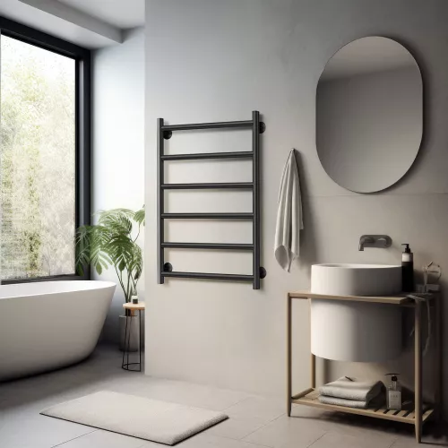 Полотенцесушитель Secado Триада 1 +, электрический L/R хром, Выбрать размер: 40х60, Ориентация: левая, изображение 3