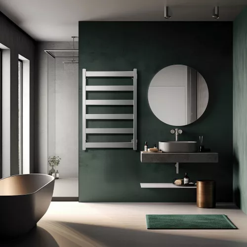 Полотенцесушитель Secado Комано 1 электрический L/R хром, Выбрать размер: 40х60, Ориентация: левая, изображение 2