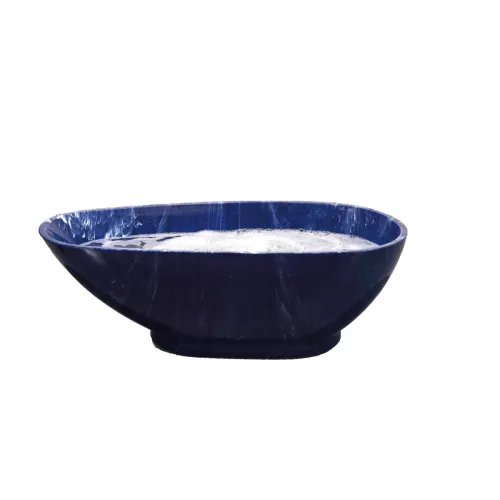 Ванна акриловая Frank F180 Морское свечение 180х85, изображение 2