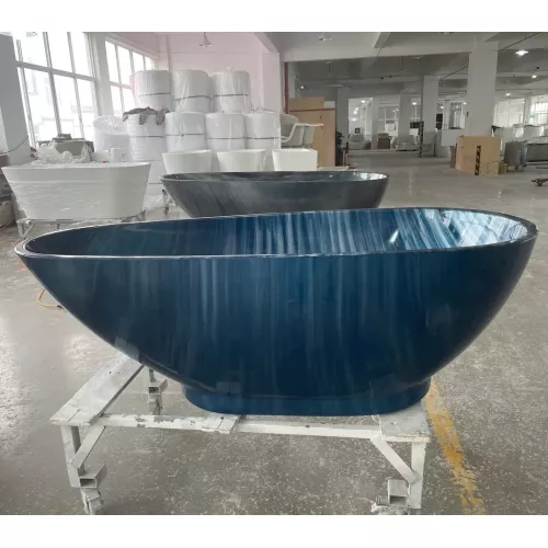 Ванна акриловая Frank F180 Морское свечение 180х85, изображение 4