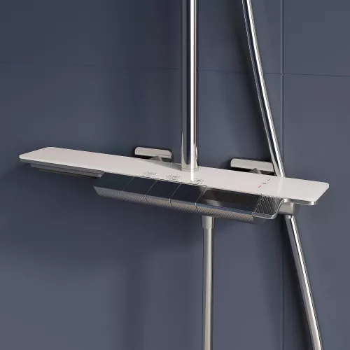 Душевая стойка  RGW SP-34 с термостатом, Выбрать цвет: Хром, изображение 10