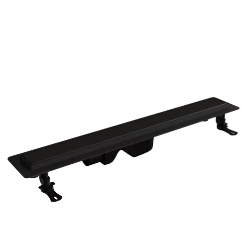 Душевой лоток RGW Drain Leo-31 черный, Выбрать цвет: Чёрный, Выбрать размер: 60, изображение 10