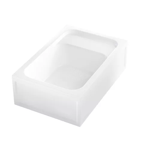 Душевой поддон прямоугольный RGW BC/L (с сиденьем), Выбрать размер: 90х120, изображение 3