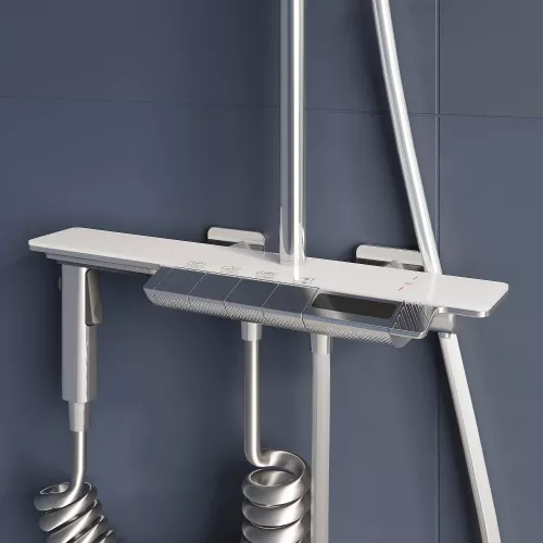 Душевая стойка RGW SP-35 с термостатом, Выбрать цвет: Хром, изображение 10