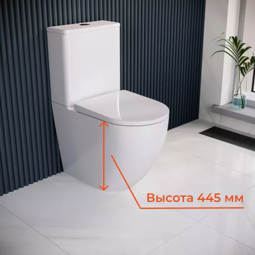 Унитаз с бачком напольный RGW SW-03, изображение 2