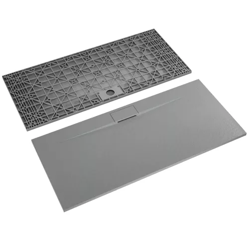 Душевой поддон прямоугольный RGW TKS-Gr Серый, Выбрать цвет: Серый, Тип поддона: Низкий, Выбрать размер: 80х200, изображение 4