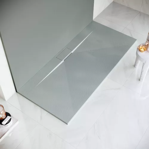 Душевой поддон прямоугольный RGW TKS-Gr Серый, Выбрать цвет: Серый, Тип поддона: Низкий, Выбрать размер: 80х200