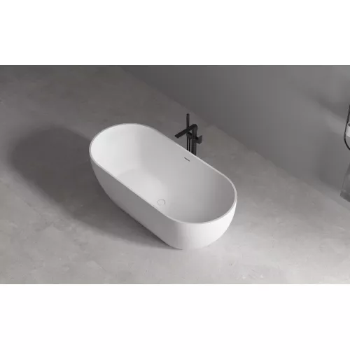 Акриловая ванна ABBER AB9241MW белая матовая 170*80, Выбрать цвет: Белый матовый, изображение 9