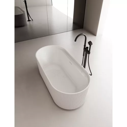 Акриловая ванна ABBER AB9444MW белая матовая, изображение 8