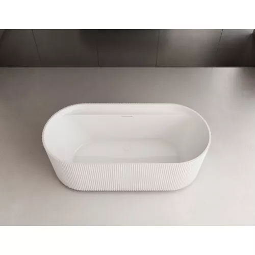 Акриловая ванна ABBER AB9444MW белая матовая, изображение 9