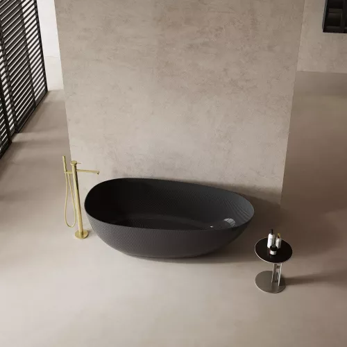 Карбоновая ванна ABBER Karbon AK9011-1.7 черная, изображение 4