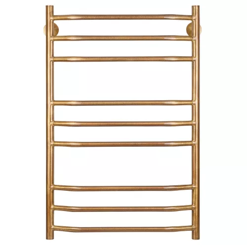 Полотенцесушитель латунный Secado Агата 2 электрический L/R бронза, Выбрать размер: 40х80, Ориентация: левая