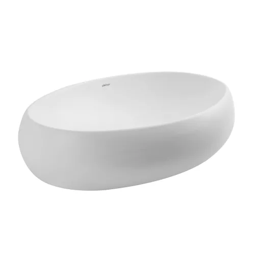 Раковина накладная ABBER Bequem AC2102MW белая матовая, Выбрать цвет: Белый матовый, изображение 2