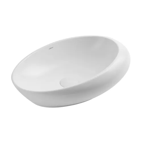 Раковина накладная ABBER Bequem AC2107MW белая матовая, Выбрать цвет: Белый матовый