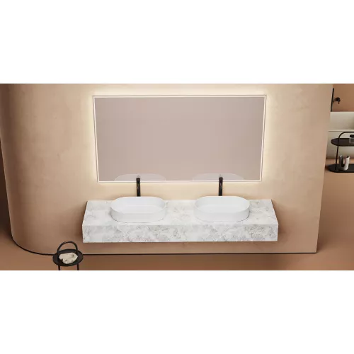 Раковина накладная ABBER Bequem AC2116MW белая матовая, Выбрать цвет: Белый матовый, изображение 5