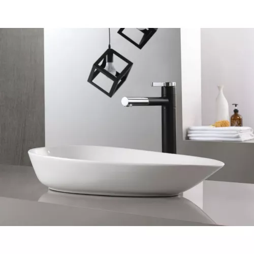 Раковина накладная ABBER Bequem AC2117 белая, Выбрать цвет: Белый, изображение 2