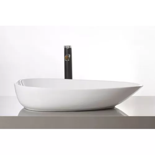 Раковина накладная ABBER Bequem AC2117 белая, Выбрать цвет: Белый, изображение 4