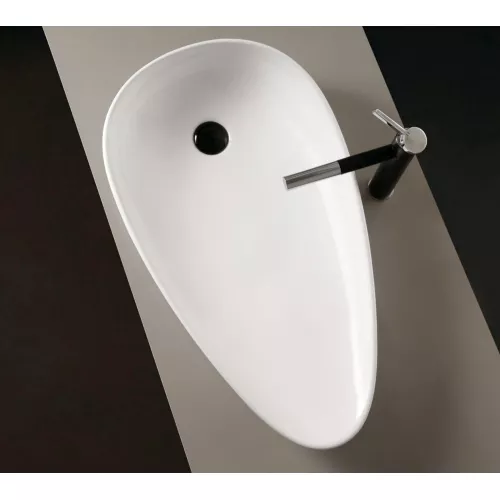 Раковина накладная ABBER Bequem AC2117MW белая матовая, Выбрать цвет: Белый матовый, изображение 2