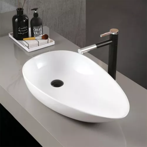 Раковина накладная ABBER Bequem AC2117MW белая матовая, Выбрать цвет: Белый матовый, изображение 3