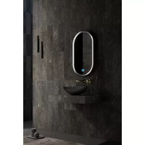 Раковина накладная карбоновая ABBER Karbon AK2042 черная, изображение 3