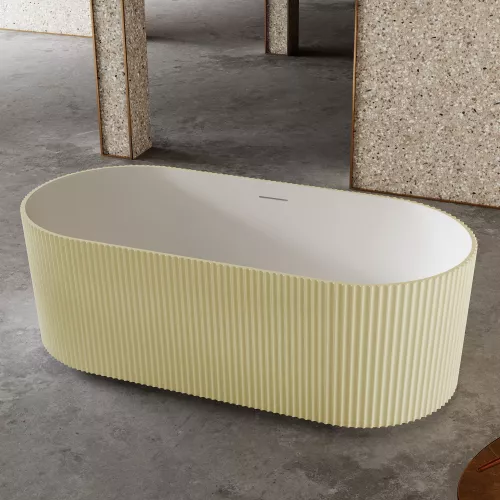Ванна из искусственного камня ABBER Stein AS9601MS песочная матовая, Выбрать цвет: песочный