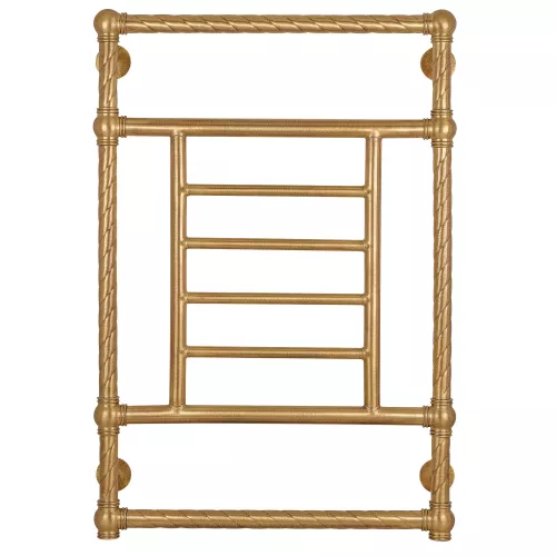 Полотенцесушитель латунный Secado Фалерони 3 Trenza  электрический L/R  бронза, Выбрать размер: 50х80, Ориентация: левая