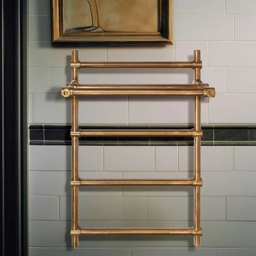 Полотенцесушитель латунный Secado Флоренция 3 электрический L/R  бронза, Выбрать размер: 40х60, Ориентация: левая, изображение 2