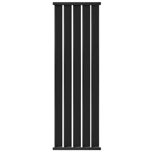 Полотенцесушители: Дизайн-радиатор Secado Сельвино 5 водяной, черный матовый 1 в магазине Акватория