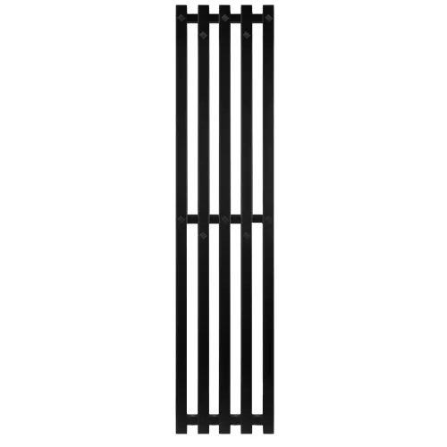 Полотенцесушитель Secado Сандриго 5К электрический, с крючками ,  L/R черный матовый, Выбрать размер: 31х100, Ориентация: левая