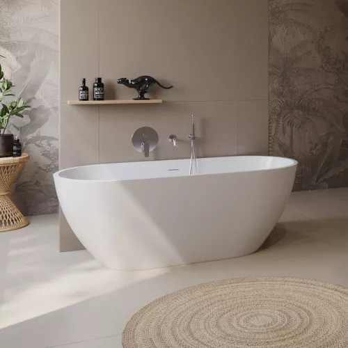 Акриловая ванна BELBAGNO UNO BB701, Выбрать размер: 170х75, изображение 6