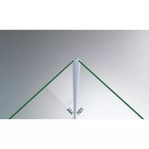 Душевой уголок BelBagno ETNA-AH-2-/-C-Cr, Цвет стекла: прозрачное, Цвет профиля: Хром, Выбрать размер: 70х100, изображение 7