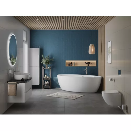 Акриловая ванна BELBAGNO BB707-1860-880, изображение 4