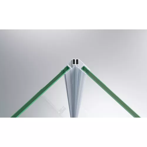 Душевой уголок BelBagno ETNA-AH-22-/-C-Cr, Цвет стекла: прозрачное, Цвет профиля: Хром, Выбрать размер: 100х120, изображение 7