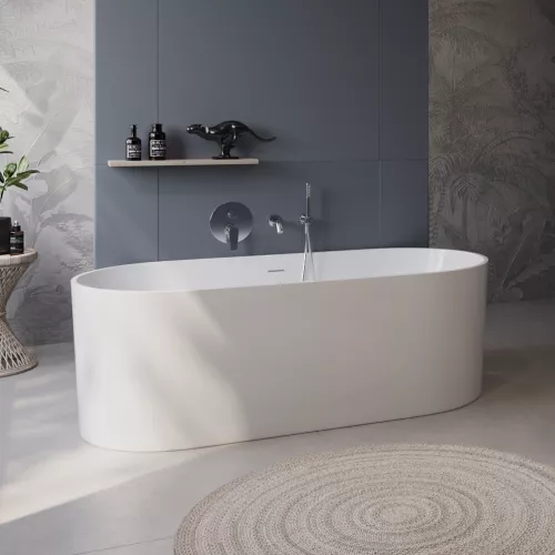 Акриловая ванна BELBAGNO BB705, Выбрать размер: 180х80, изображение 6