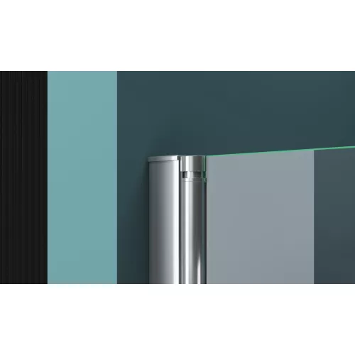 Душевая дверь BelBagno ALBANO-BS-12/-C-Cr, Цвет стекла: прозрачное, Цвет профиля: Хром, Выбрать размер: 100, изображение 5