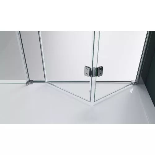 Душевая дверь BelBagno ALBANO-BS-13-40/-C-Cr, Цвет стекла: прозрачное, Цвет профиля: Хром, Выбрать размер: 140, изображение 4