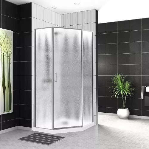 Душевые ограждения: Душевой уголок BelBagno UNO-195-P-1-90-CH-CR 1 в магазине Акватория