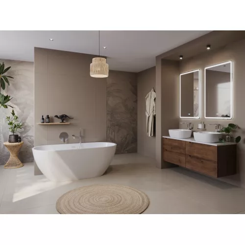 Акриловая ванна BELBAGNO UNO BB701, Выбрать размер: 170х75, изображение 5