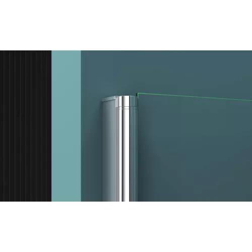 Душевая дверь BelBagno ETNA-B-2-/C-Cr, Цвет стекла: прозрачное, Цвет профиля: Хром, Выбрать размер: 120, изображение 7