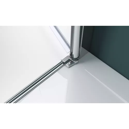 Душевая дверь BelBagno ETNA-B-11-60+/C-Cr, Цвет стекла: прозрачное, Цвет профиля: Хром, Выбрать размер: 160, изображение 8