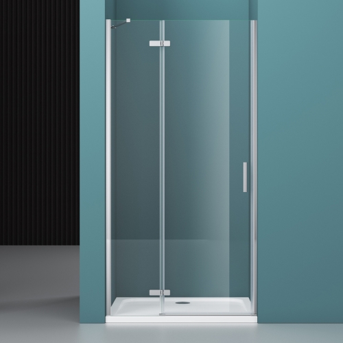 Душевые ограждения: Душевая дверь BelBagno KRAFT-B-12-60/-C-Cr-L/R 1 в магазине Акватория