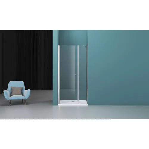 Душевая дверь BelBagno ETNA-B-11-100+/C-Cr, Цвет стекла: прозрачное, Цвет профиля: Хром, Выбрать размер: 195, изображение 10