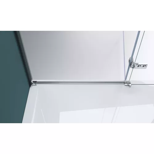 Душевая дверь BelBagno KRAFT-B-12-60/-C-Cr-L/R, Цвет стекла: прозрачное, Цвет профиля: Хром, Выбрать размер: 80, Ориентация: левый, изображение 4