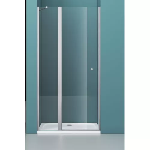Душевая дверь BelBagno ETNA-B-12-60//-C-Cr-90, Цвет стекла: прозрачное, Цвет профиля: Хром, Выбрать размер: 80