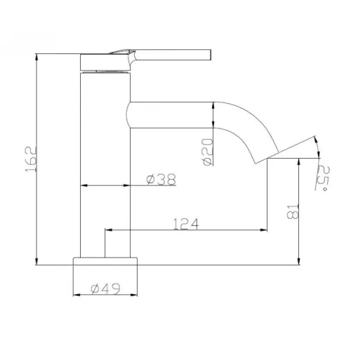 Смеситель для раковины BelBagno ETNA ETN-LVM2-IN, изображение 4