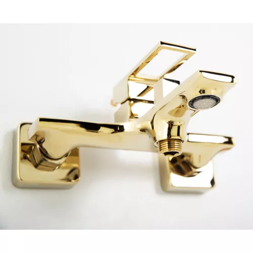 Смеситель для ванны и душа BelBagno LUCE LUC-VAS-ORO, Выбрать цвет: Золото, изображение 5