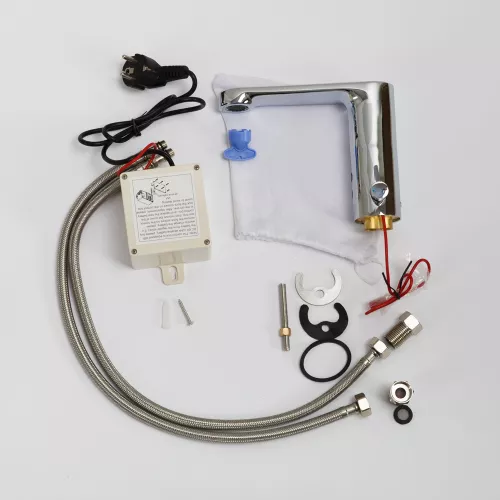 Сенсорный смеситель для раковины BelBagno BB-ELVM-CRM, изображение 2