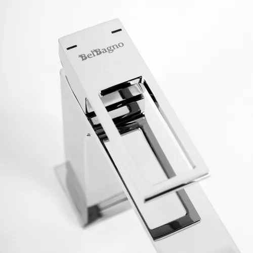 Смеситель для раковины BelBagno LUCE LUC-LVM-CRM, Выбрать цвет: Хром, изображение 4