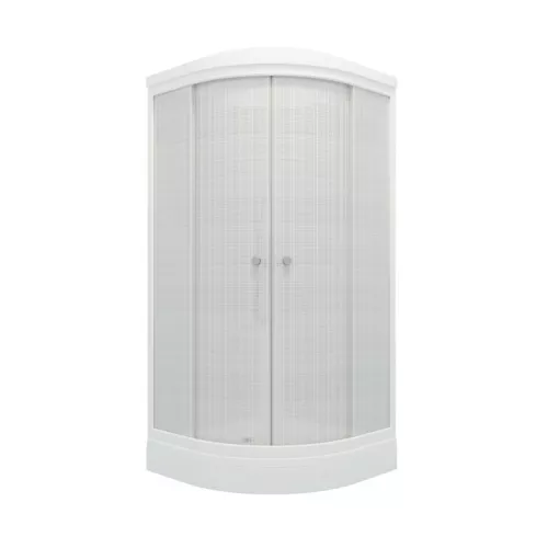 Душевая кабина Triton ЛЁН А (ДН4)  низкий поддон, Цвет профиля: Белый, Тип поддона: Низкий, Выбрать размер: 90х90, изображение 3